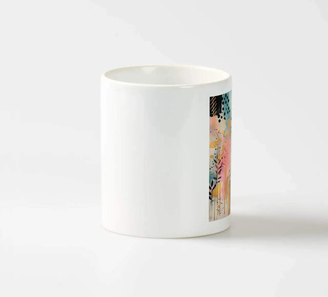 Boho Abstract 6 tazza in ceramica da Yaso Design Boho & Botanic