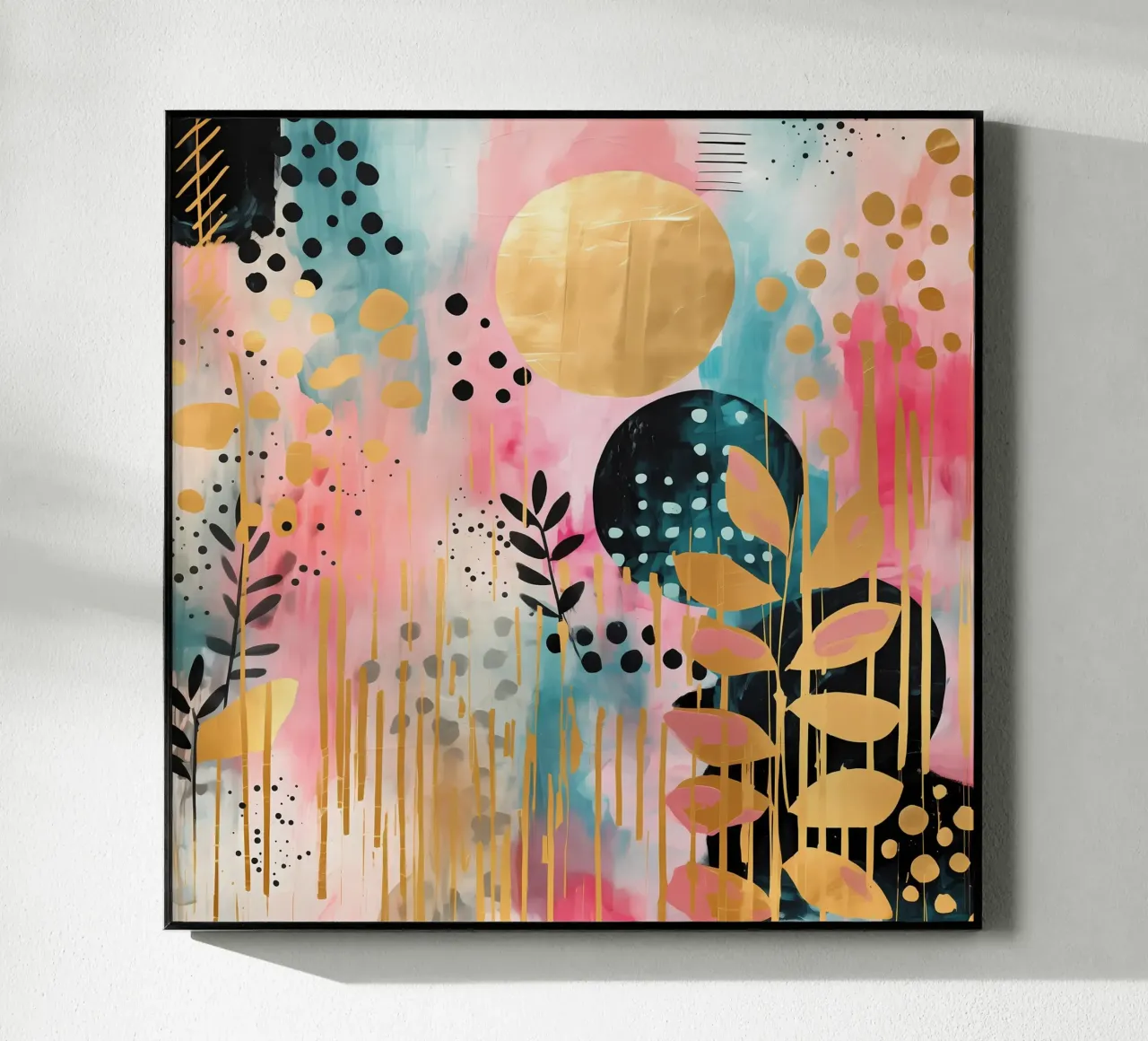 Boho Abstract 6 plexiglass da Yaso Design Boho & Botanic