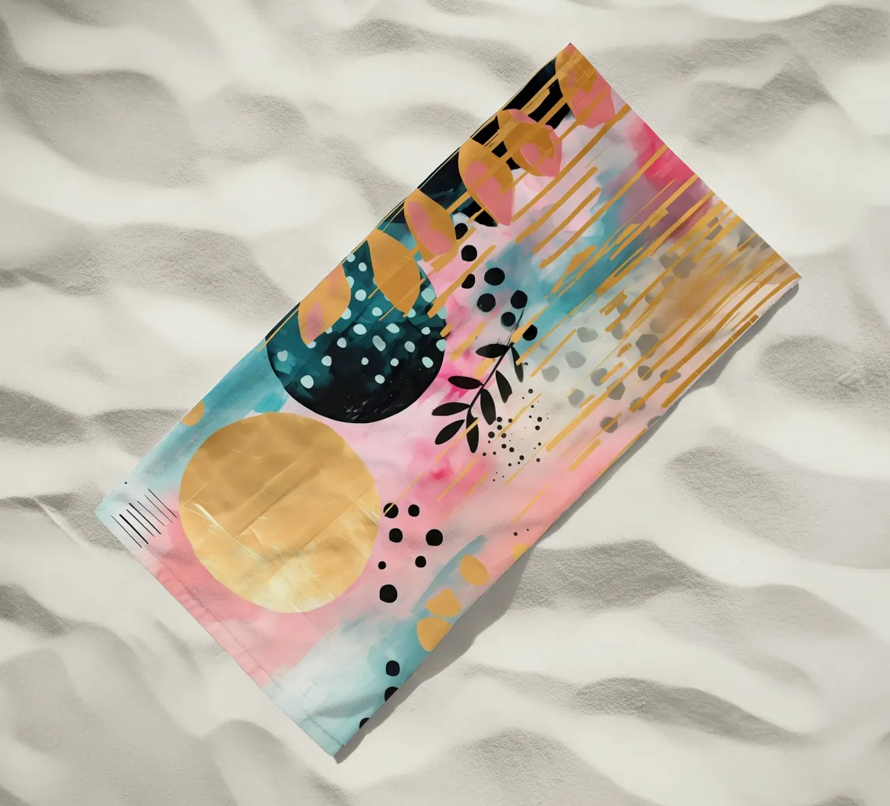 Boho Abstract 6 telo mare da Yaso Design Boho & Botanic