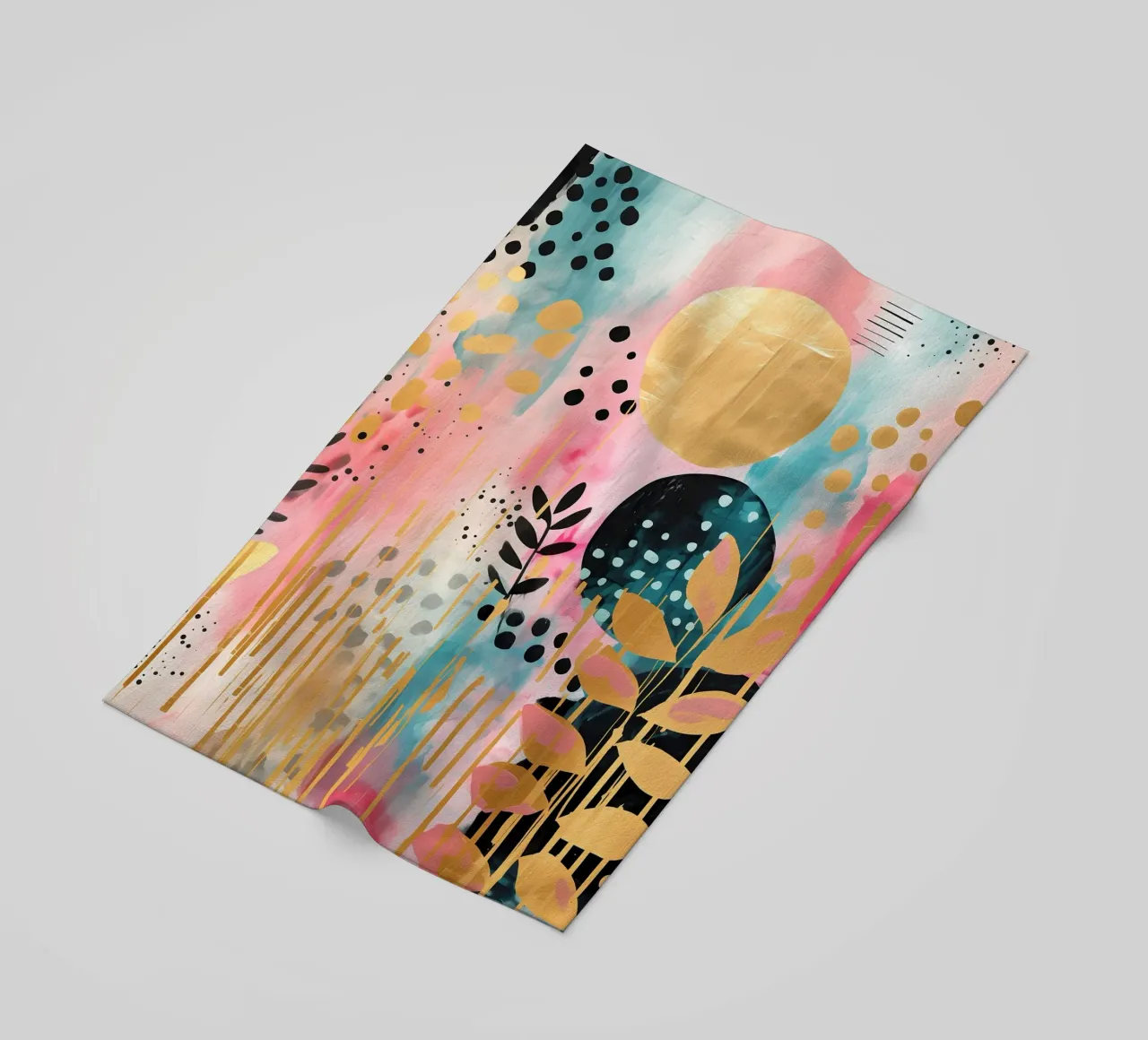 Boho Abstract 6 telo mare da Yaso Design Boho & Botanic