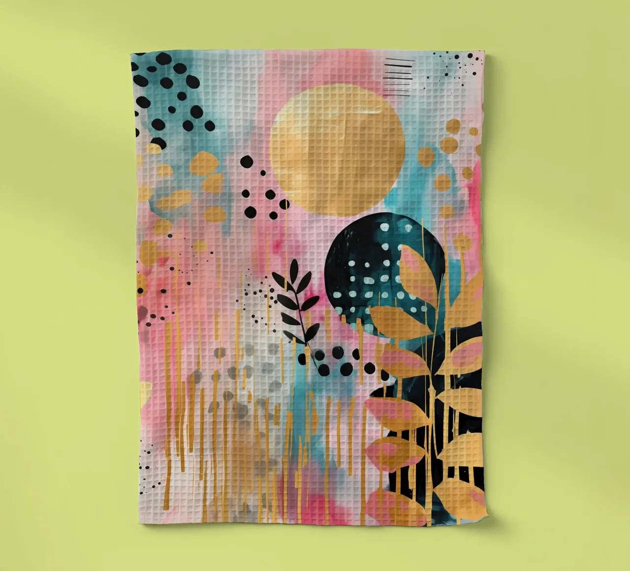 Boho Abstract 6 canovaccio da cucina da Yaso Design Boho & Botanic