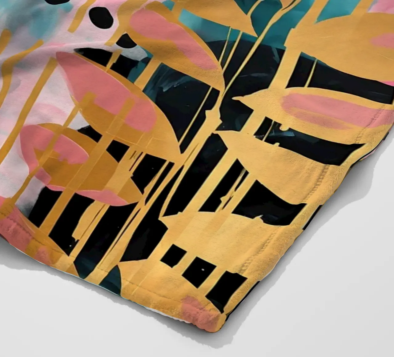 Boho Abstract 6 coperta in pile da Yaso Design Boho & Botanic