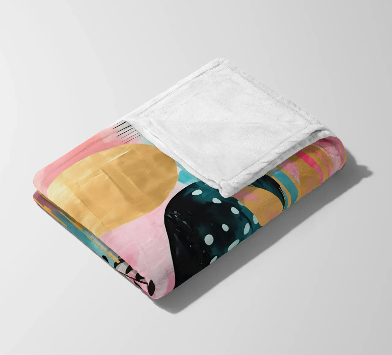 Boho Abstract 6 coperta in pile da Yaso Design Boho & Botanic