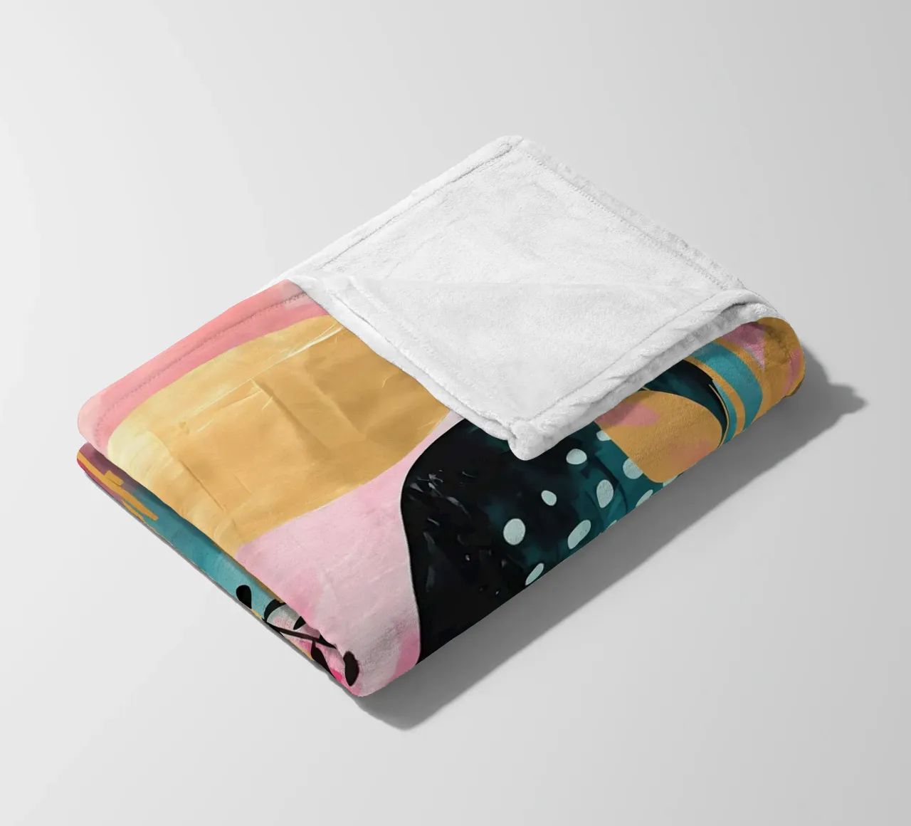 Boho Abstract 6 coperta in pile da Yaso Design Boho & Botanic