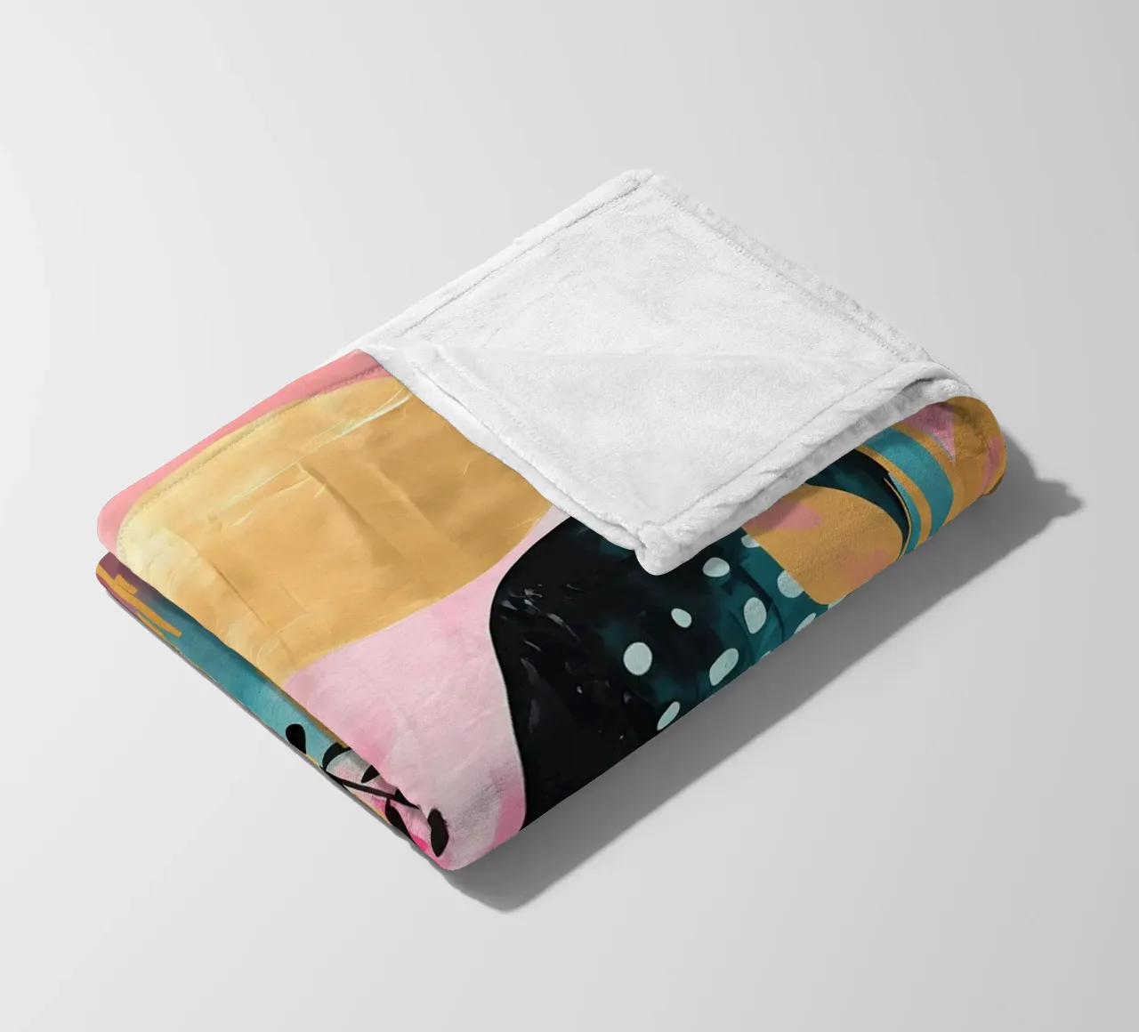 Boho Abstract 6 coperta in pile da Yaso Design Boho & Botanic