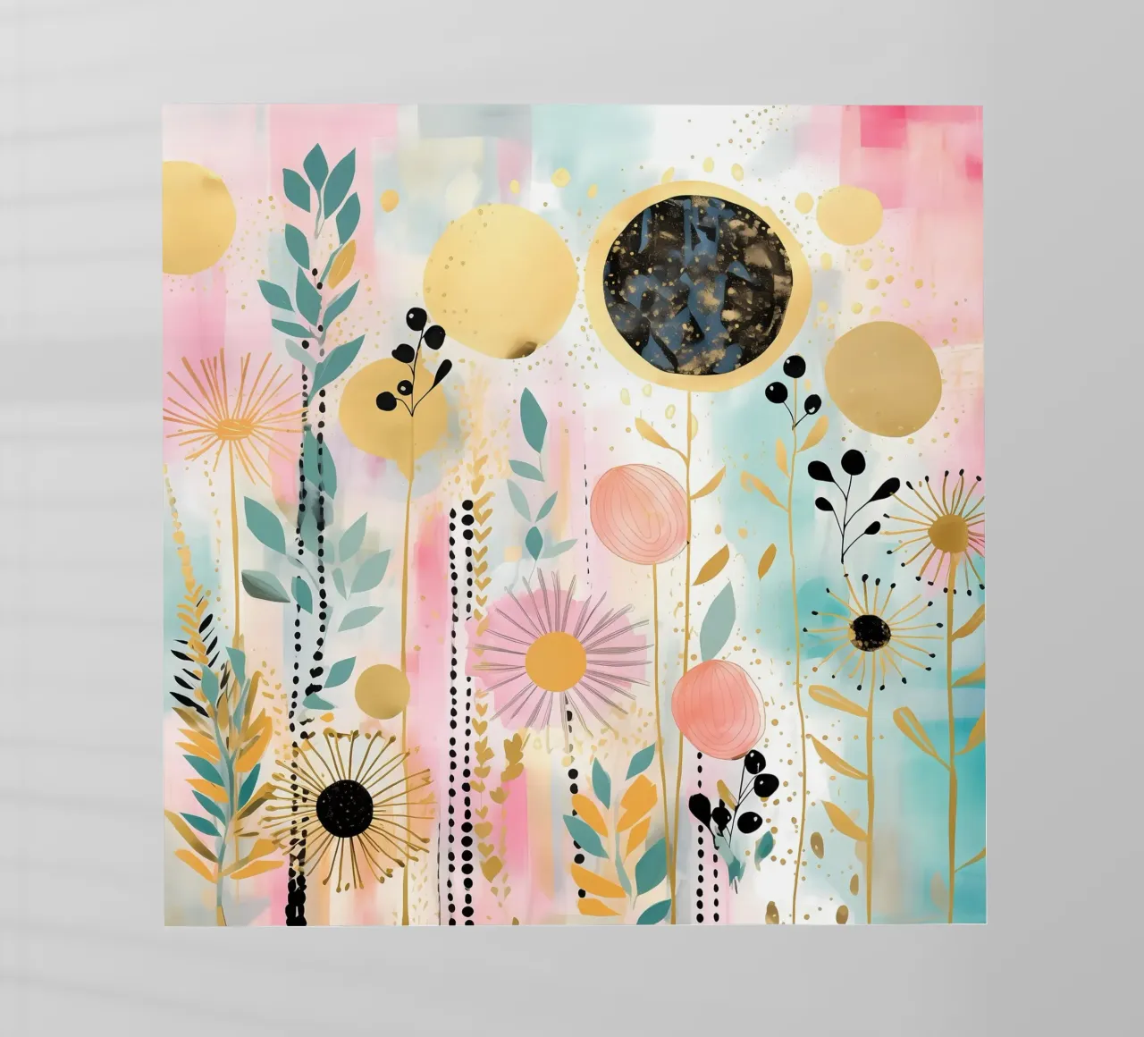 Boho Abstract 7 pellicola backlit da Yaso Design Boho & Botanic