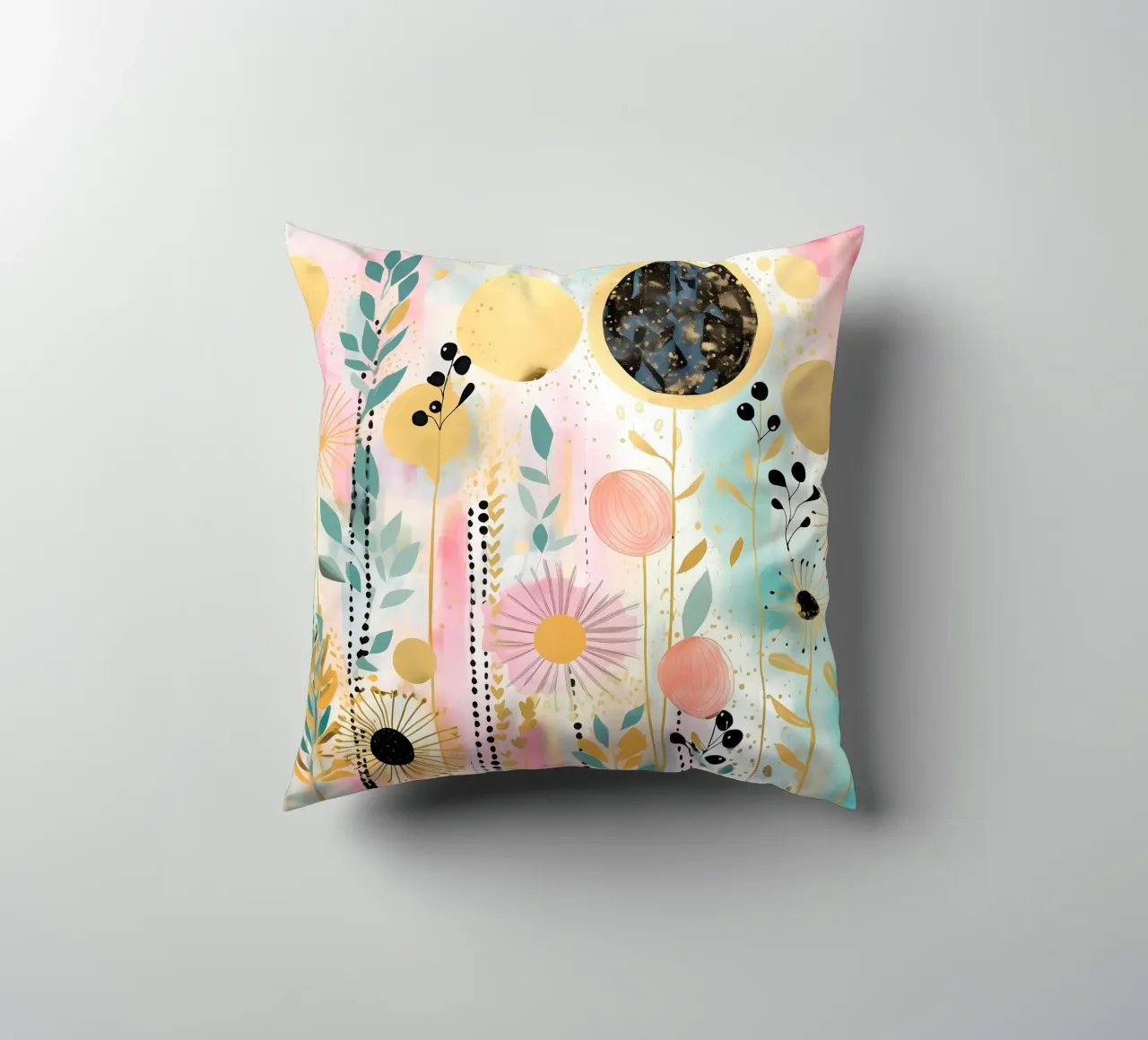 Boho Abstract 7 cuscino da Yaso Design Boho & Botanic