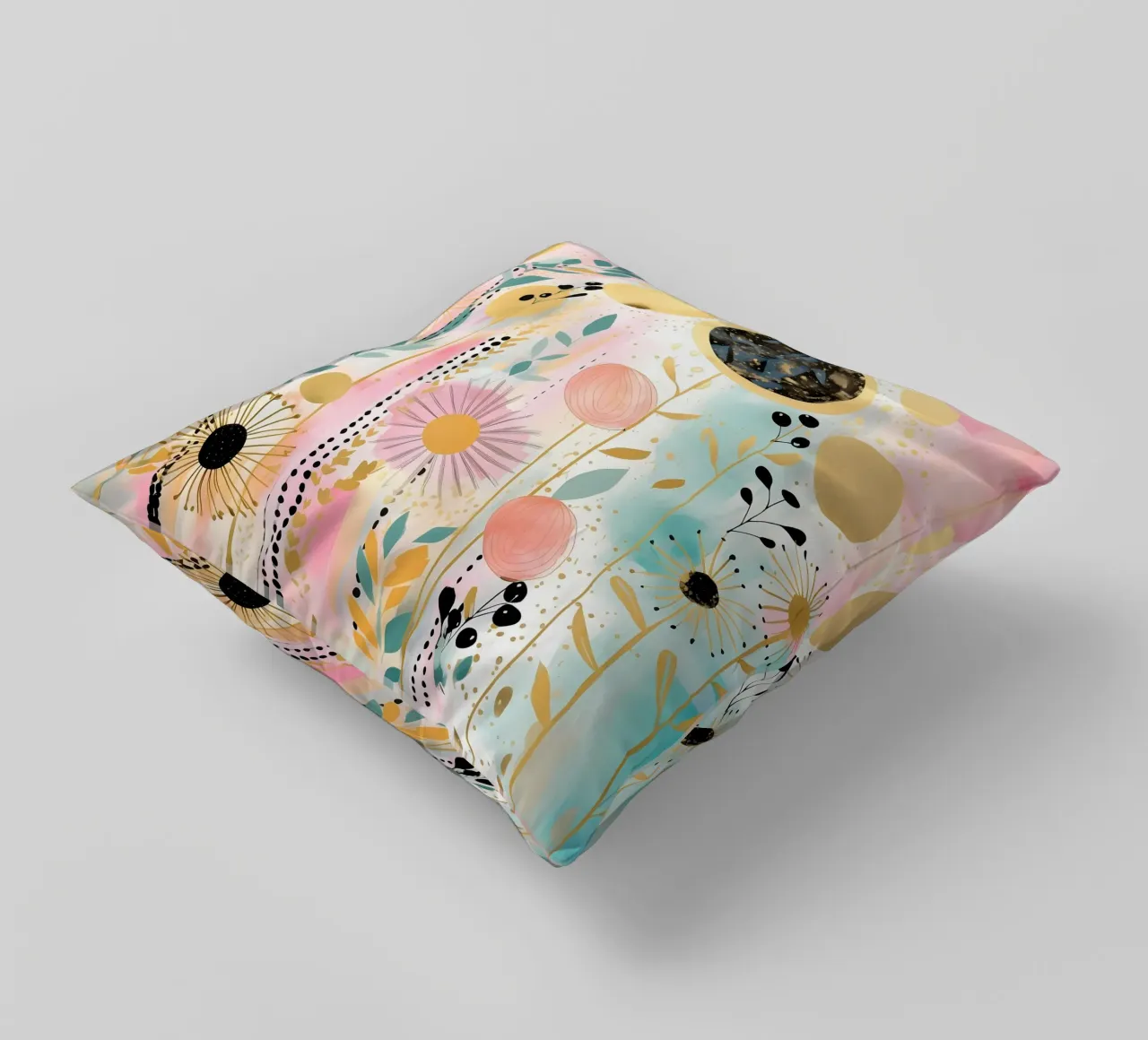 Boho Abstract 7 cuscino da Yaso Design Boho & Botanic