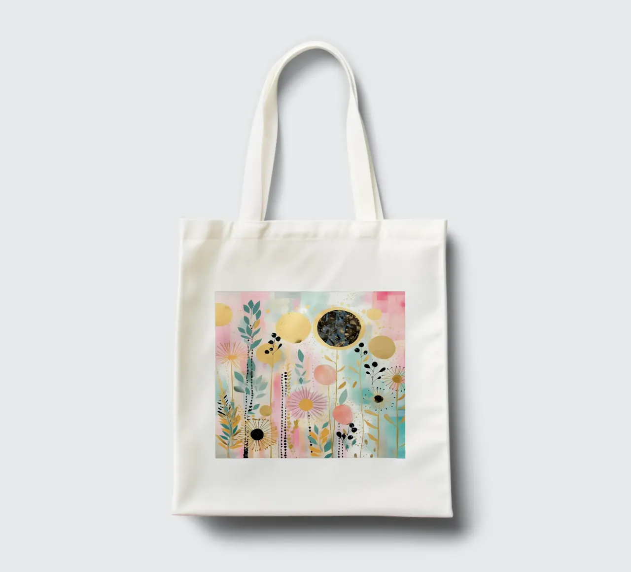 Boho Abstract 7 borsa in juta da Yaso Design Boho & Botanic