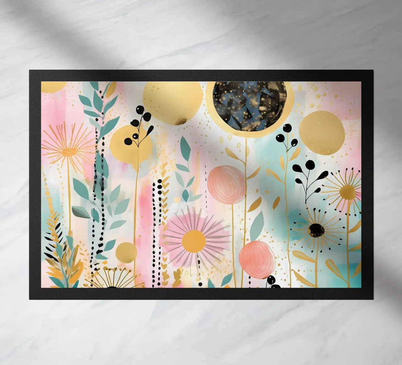 Boho Abstract 7 zerbino da Yaso Design Boho & Botanic