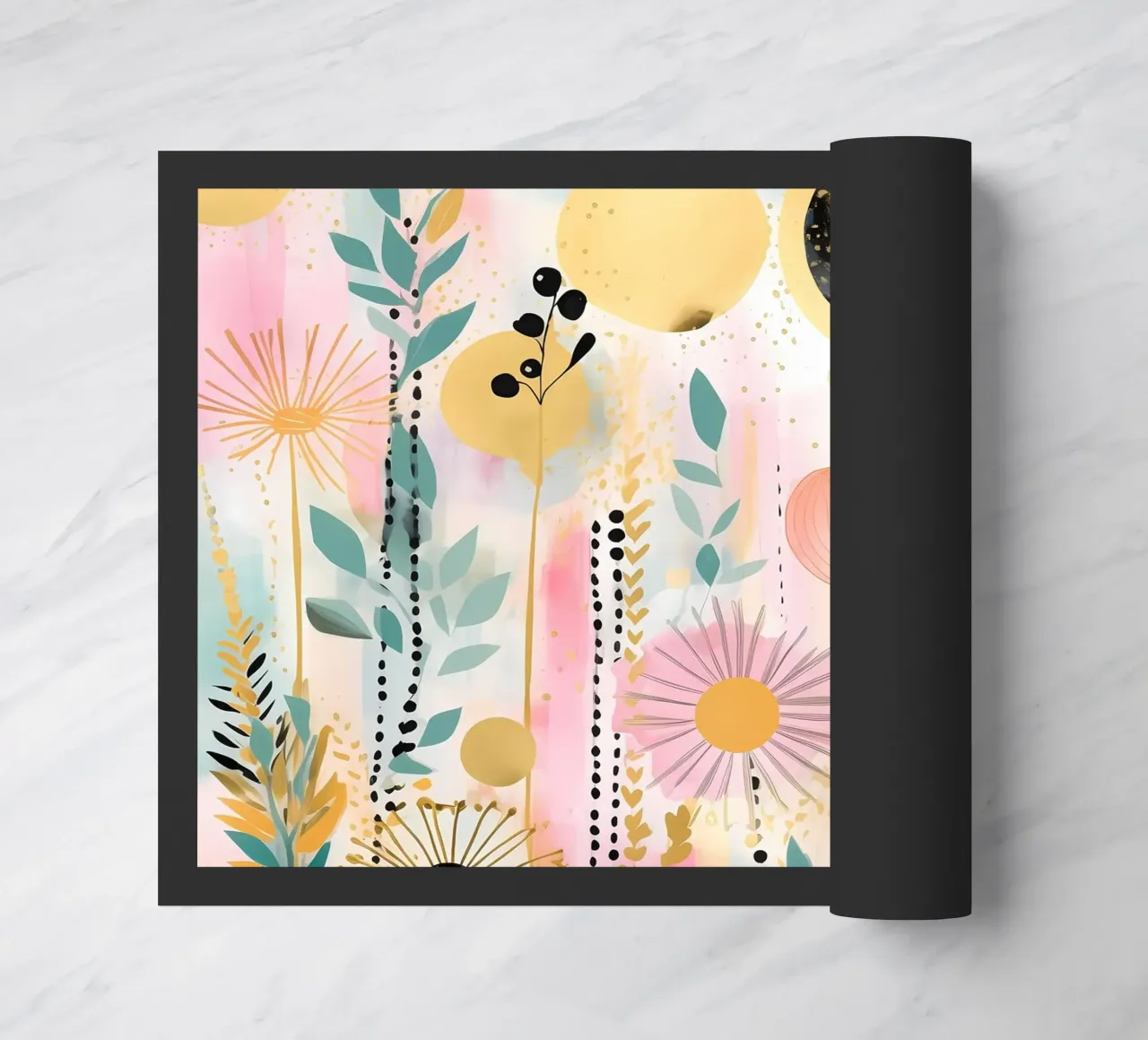 Boho Abstract 7 zerbino da Yaso Design Boho & Botanic