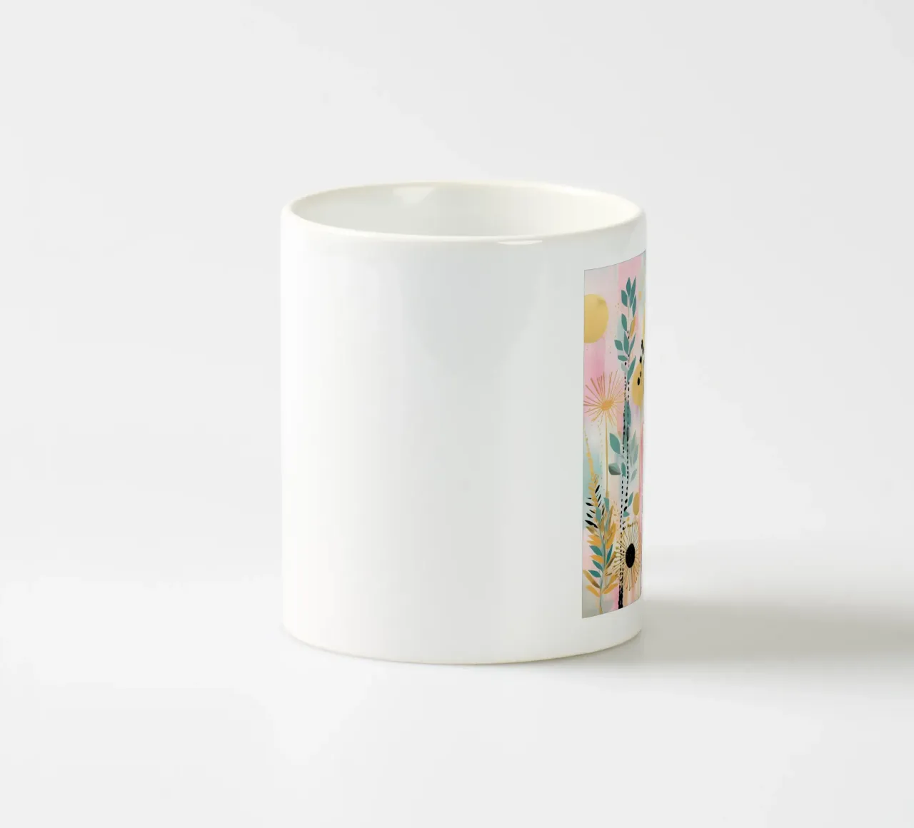 Boho Abstract 7 tazza in ceramica da Yaso Design Boho & Botanic
