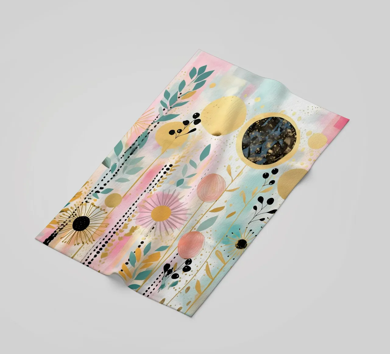 Boho Abstract 7 telo mare da Yaso Design Boho & Botanic