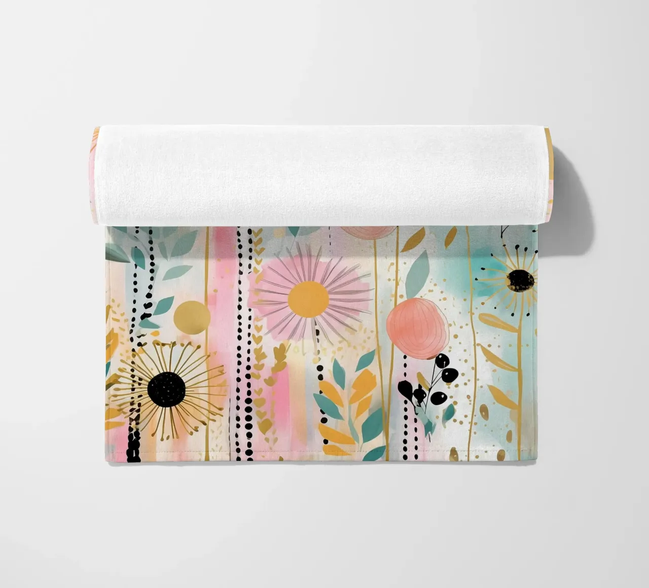 Boho Abstract 7 telo mare da Yaso Design Boho & Botanic