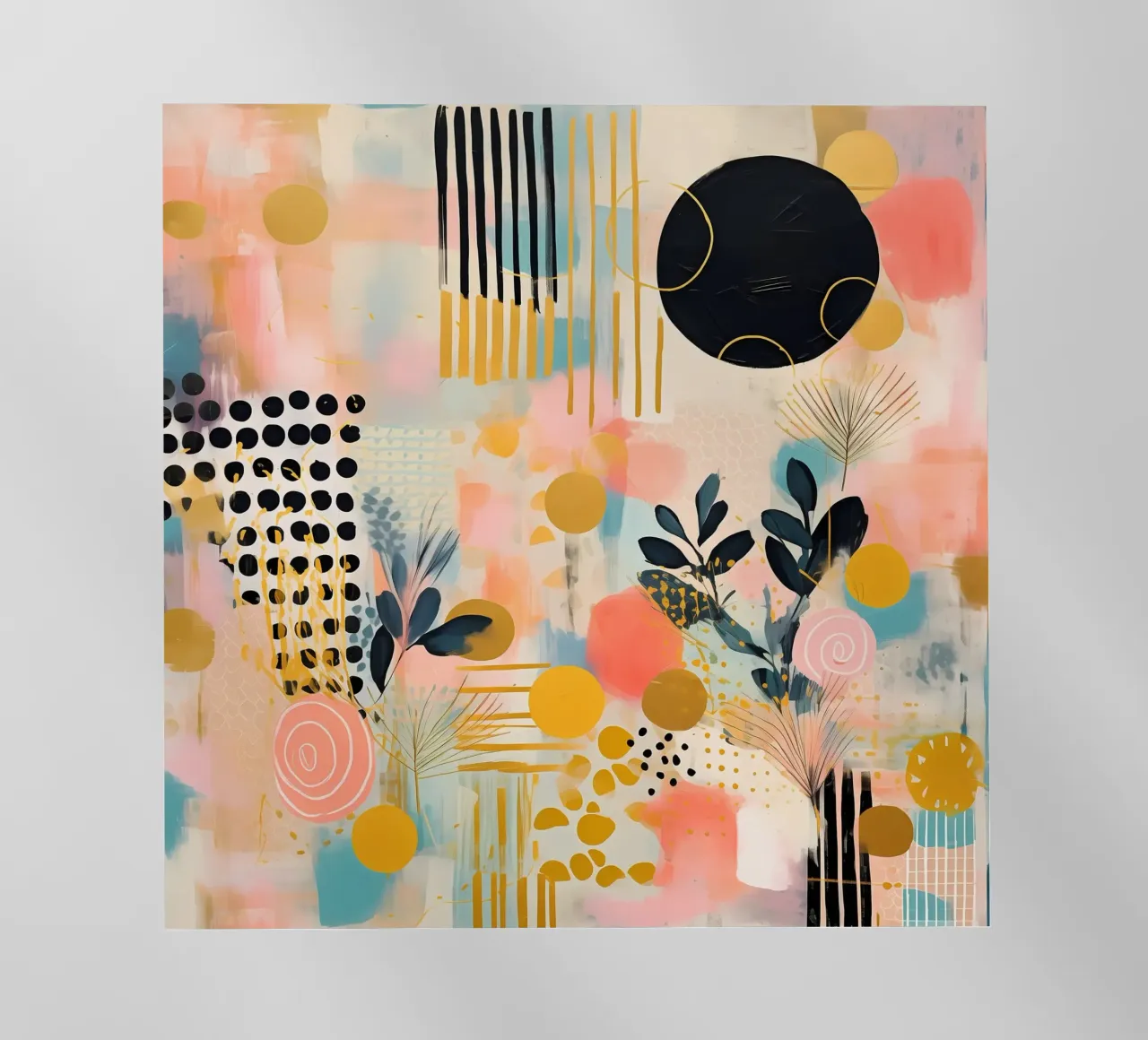 Boho Abstract 8 pellicola backlit da Yaso Design Boho & Botanic