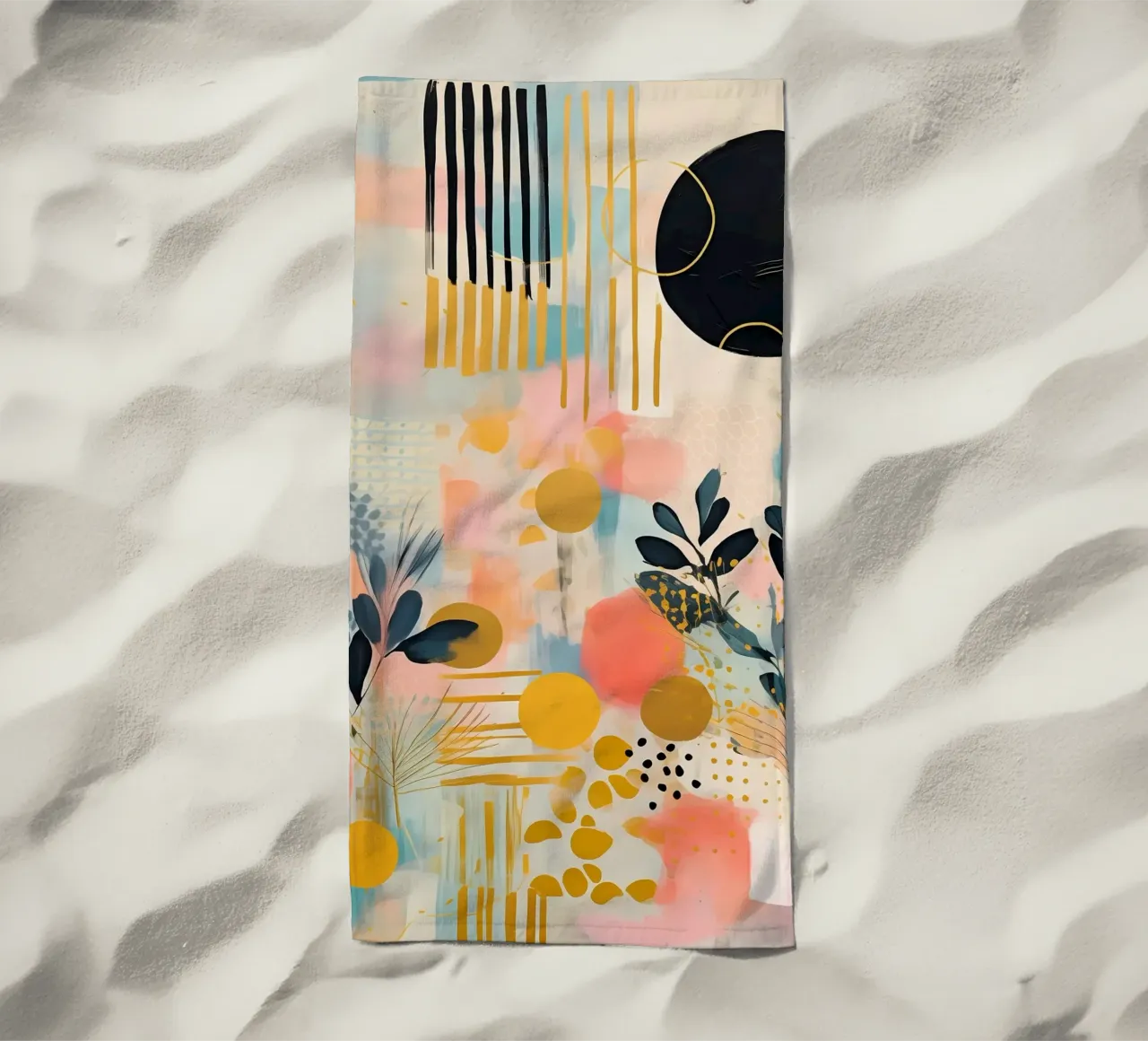 Boho Abstract 8 telo mare da Yaso Design Boho & Botanic