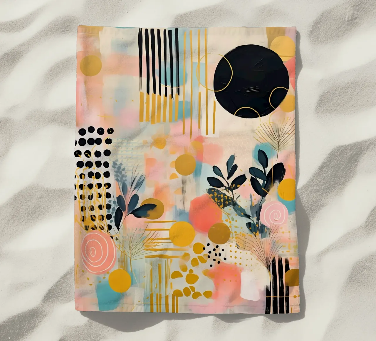 Boho Abstract 8 telo mare da Yaso Design Boho & Botanic