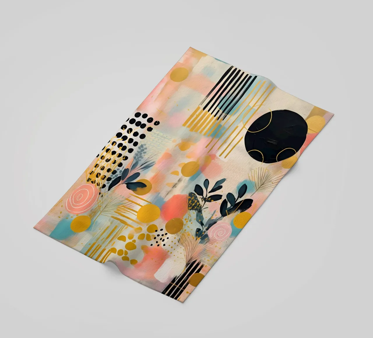 Boho Abstract 8 telo mare da Yaso Design Boho & Botanic