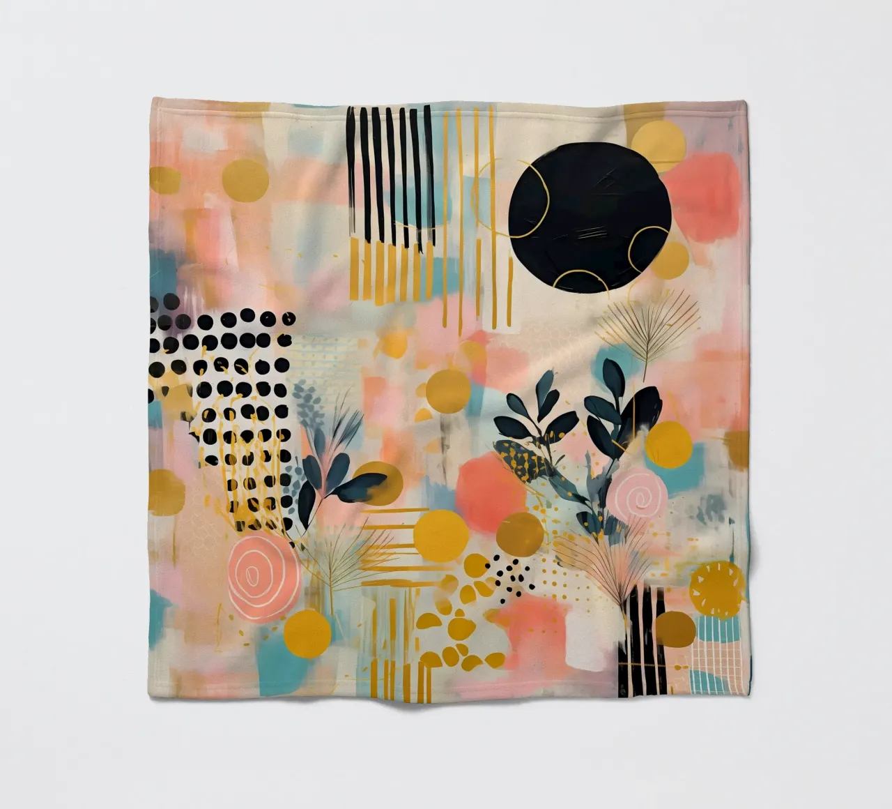Boho Abstract 8 coperta in pile da Yaso Design Boho & Botanic