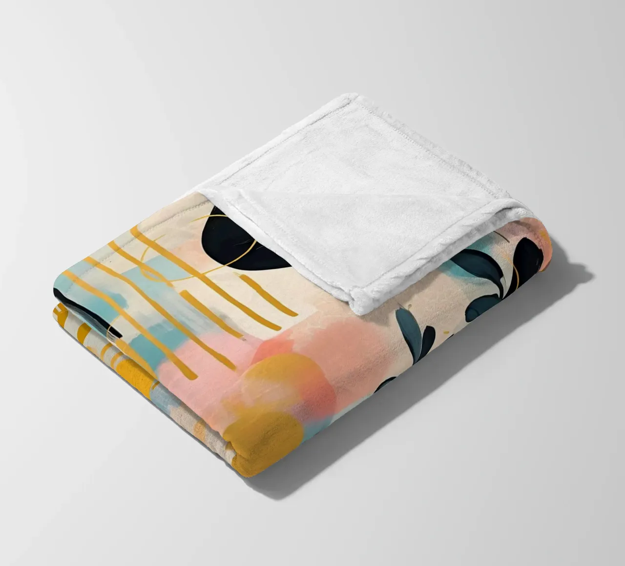 Boho Abstract 8 coperta in pile da Yaso Design Boho & Botanic