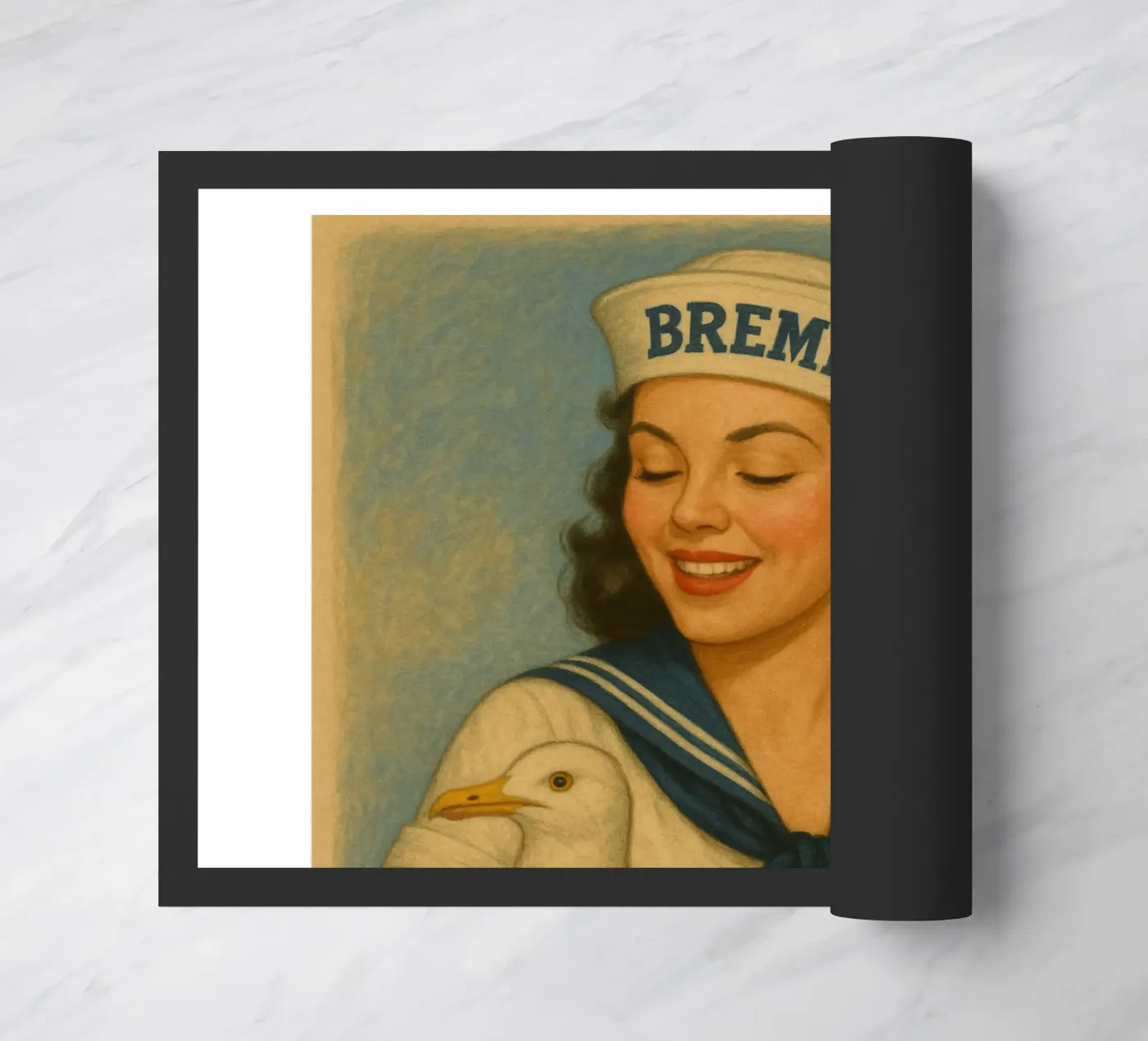 Möwe! deurmat van Fies&Fein