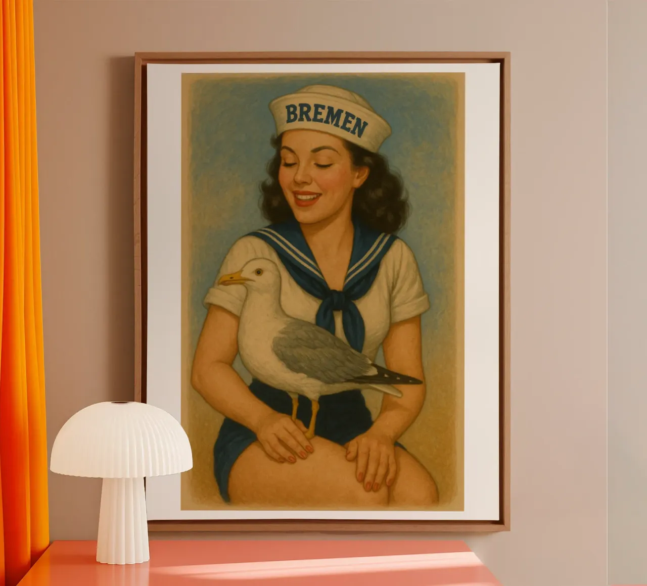 Möwe! tela da Fies&Fein