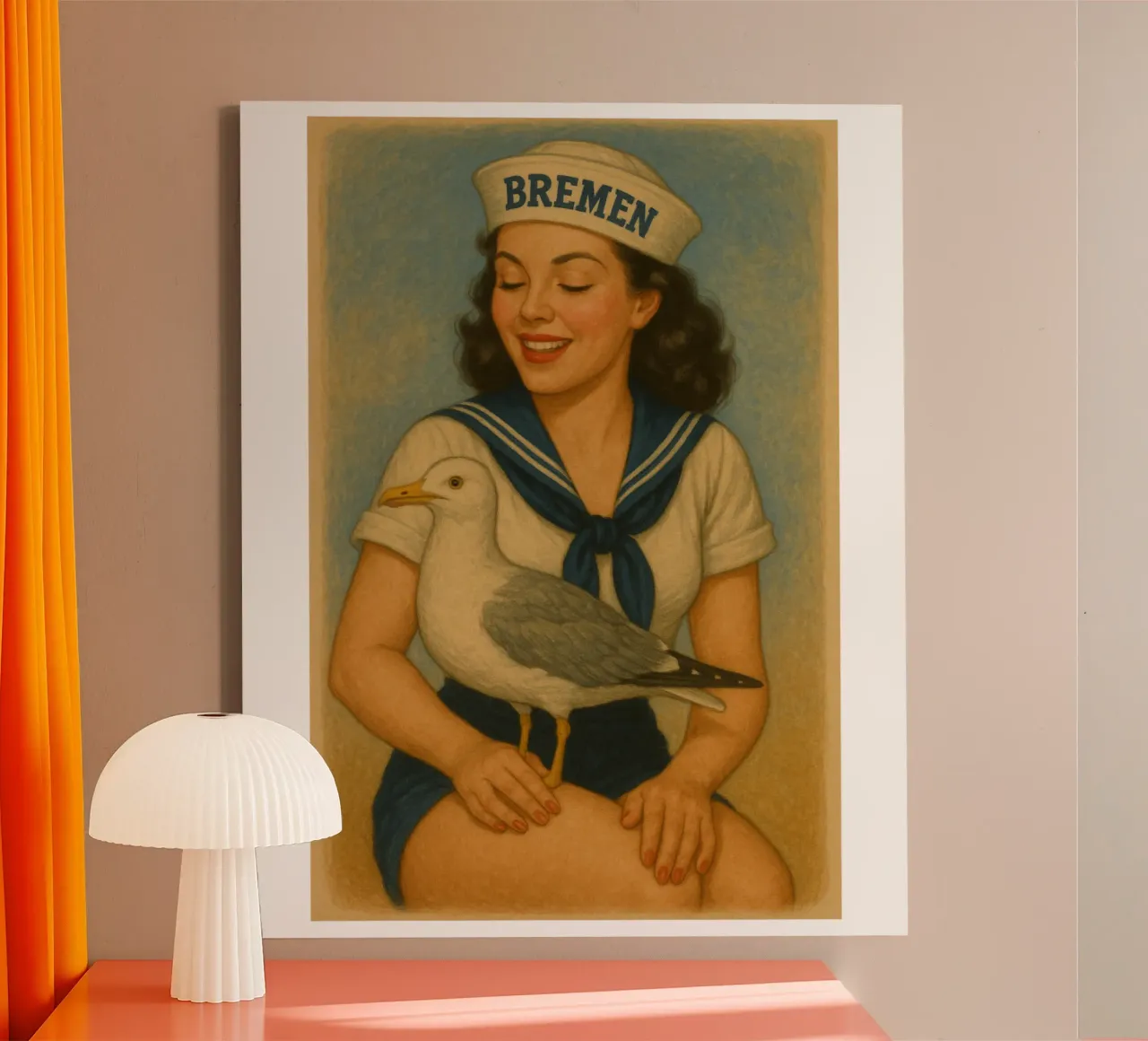 Möwe! tela da Fies&Fein