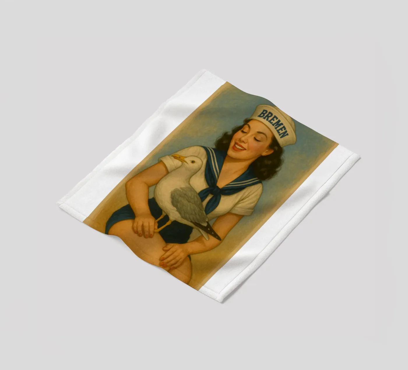 Möwe! fleece blanket by Fies&Fein