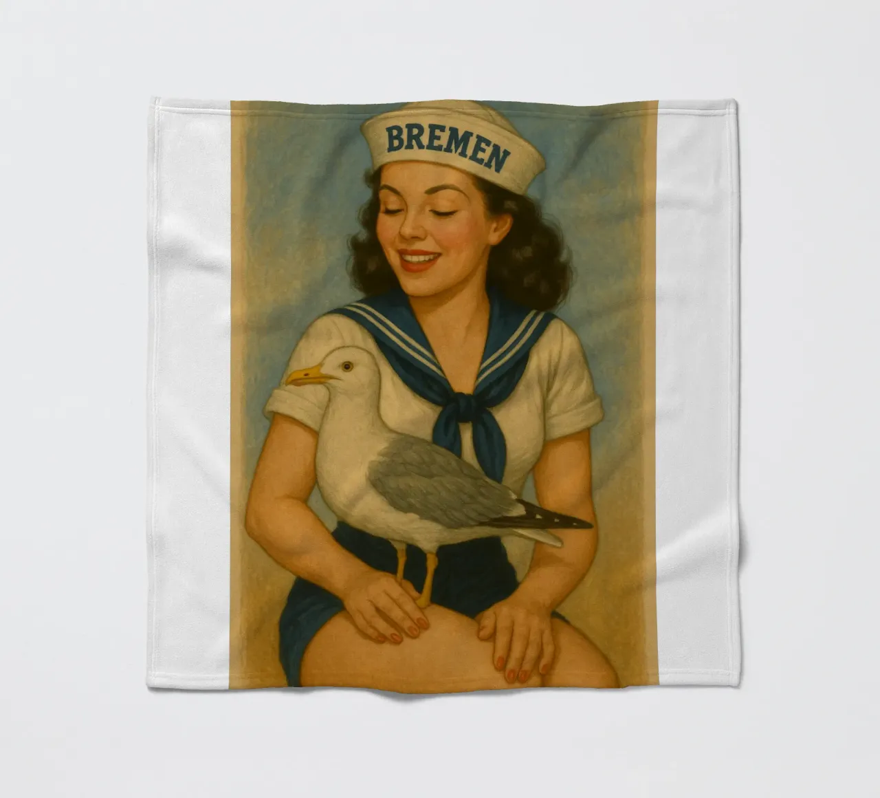 Möwe! Fleecedecke von Fies&Fein