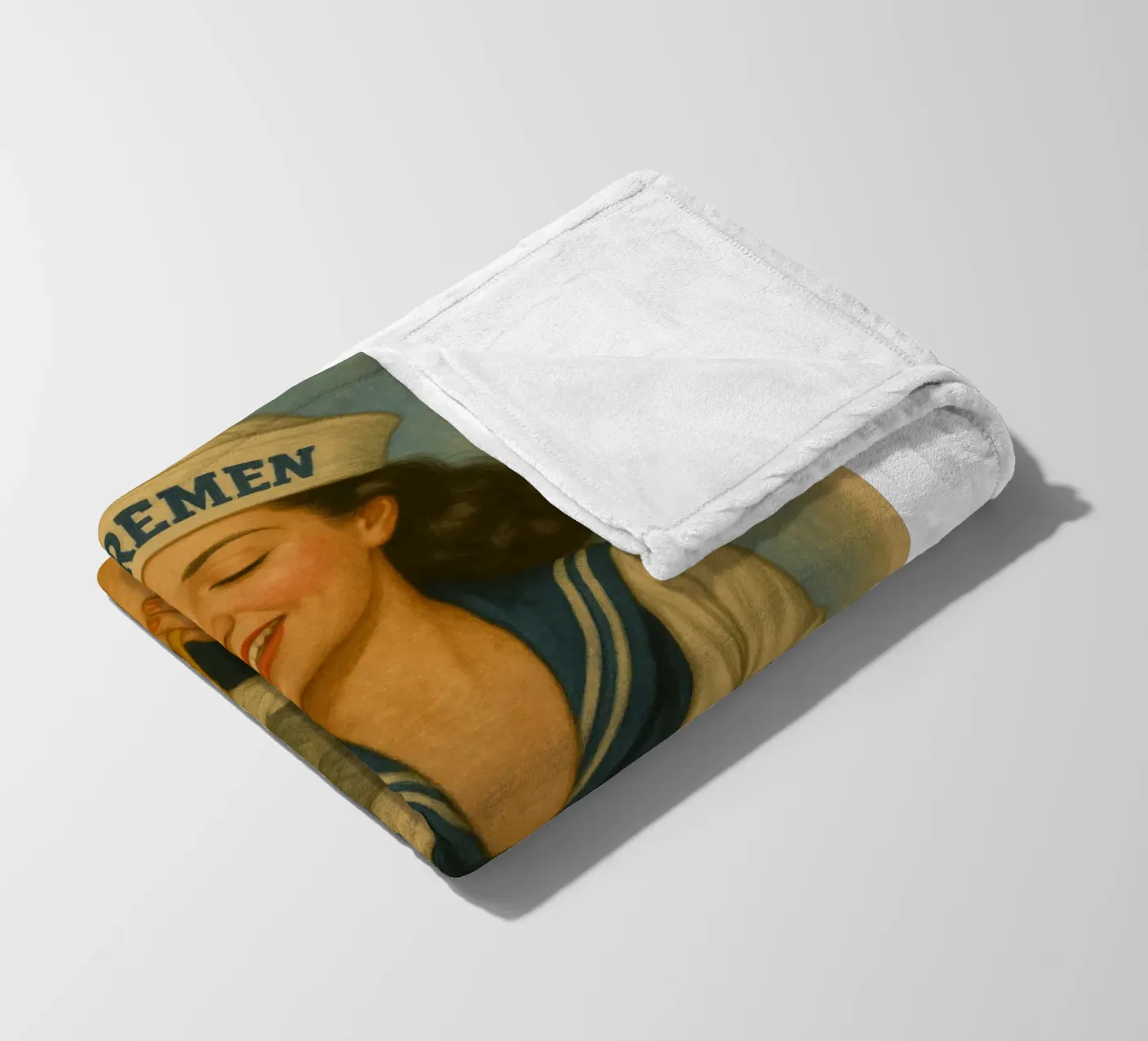 Möwe! fleece blanket by Fies&Fein