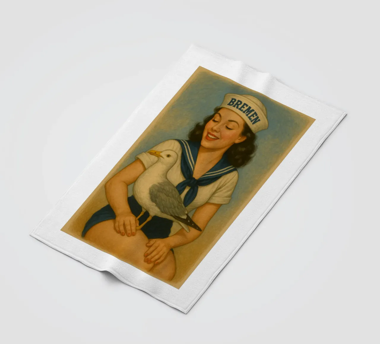 Möwe! Fleecedecke von Fies&Fein