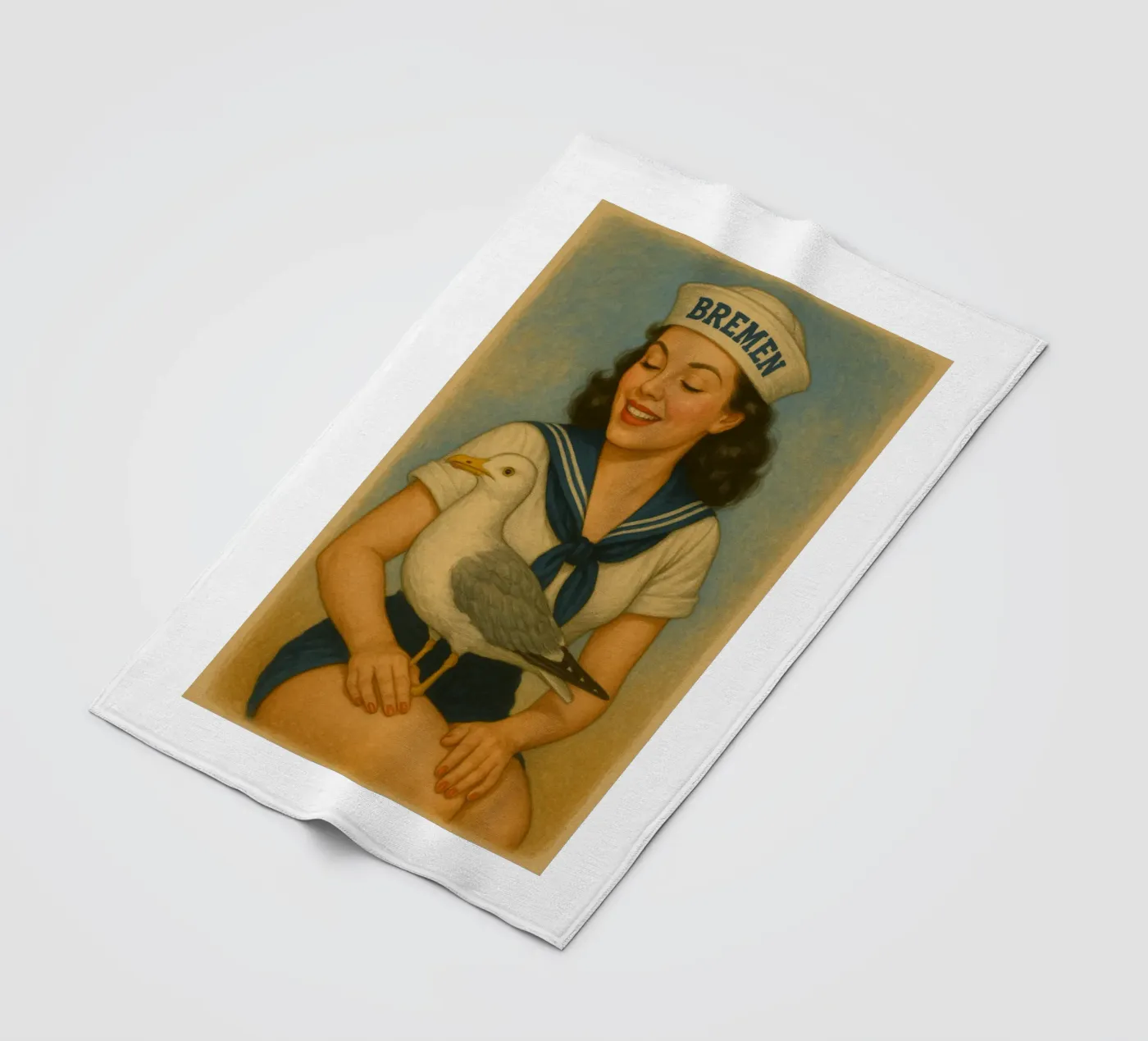 Möwe! fleece blanket by Fies&Fein