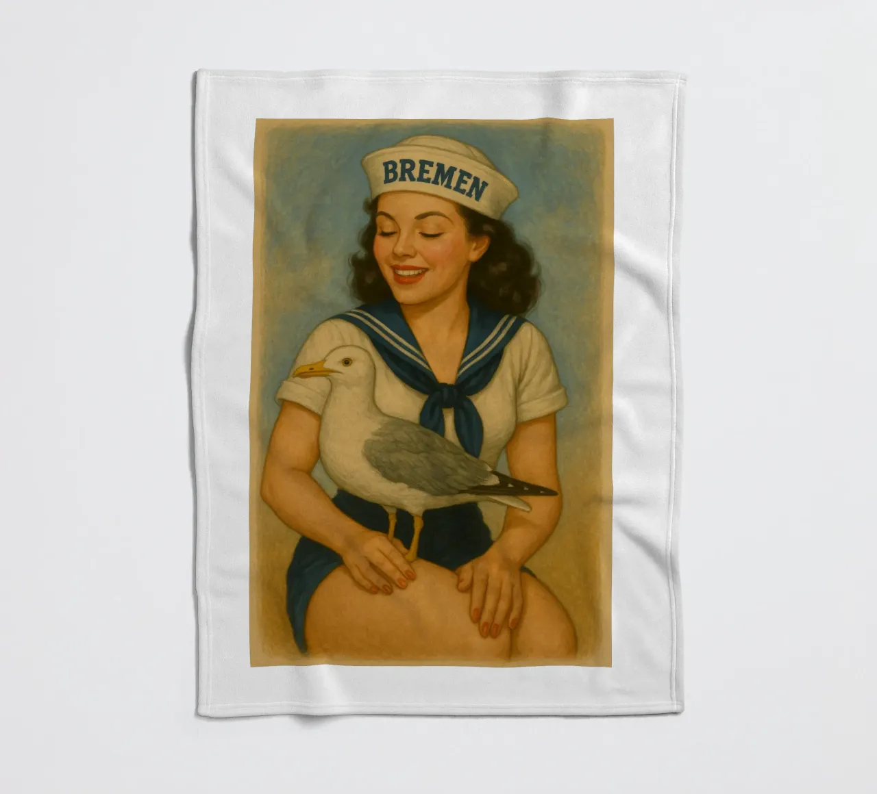 Möwe! Fleecedecke von Fies&Fein