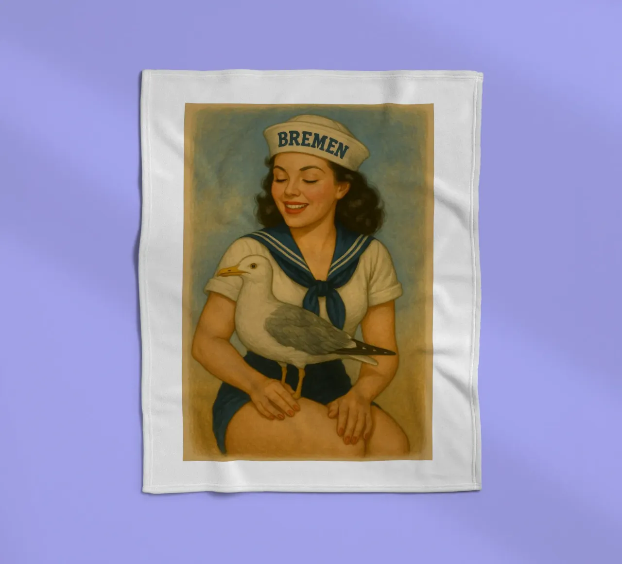 Möwe! Fleecedecke von Fies&Fein