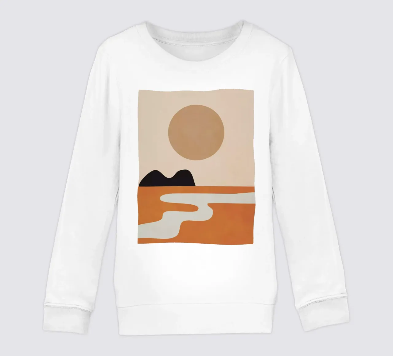 Sonne Kinder Sweatshirt von ThingDesign