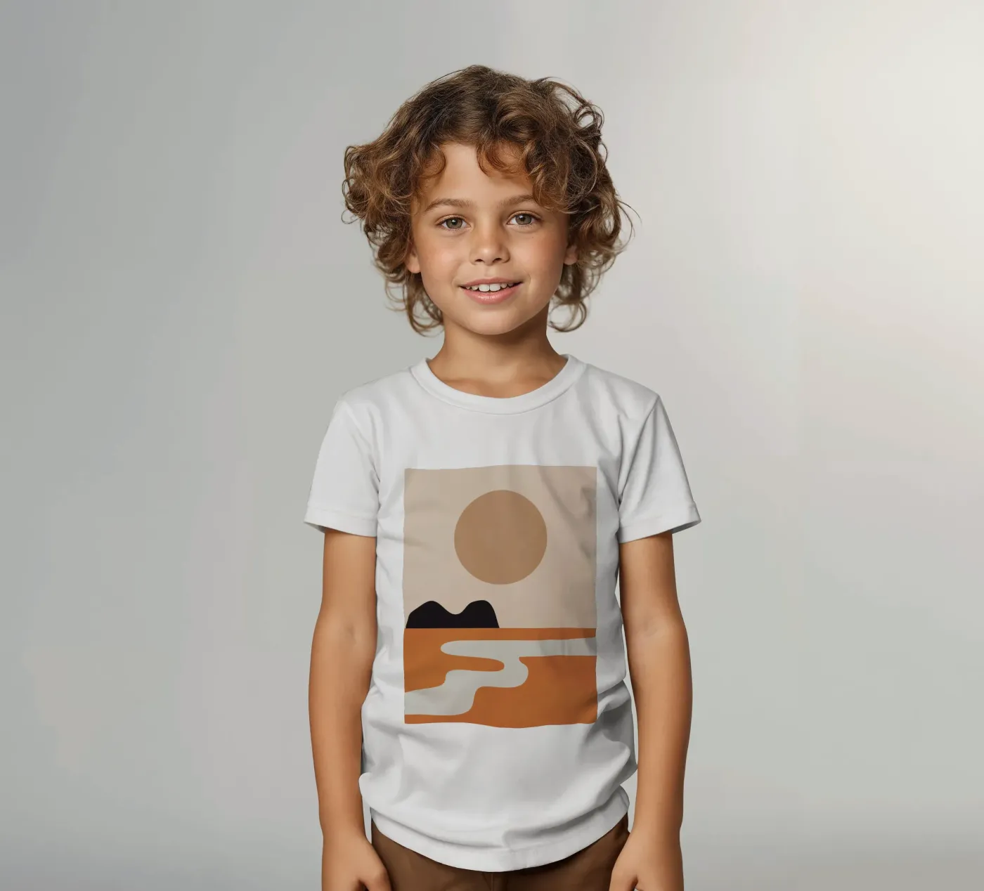 Sun t-shirt bambini da ThingDesign