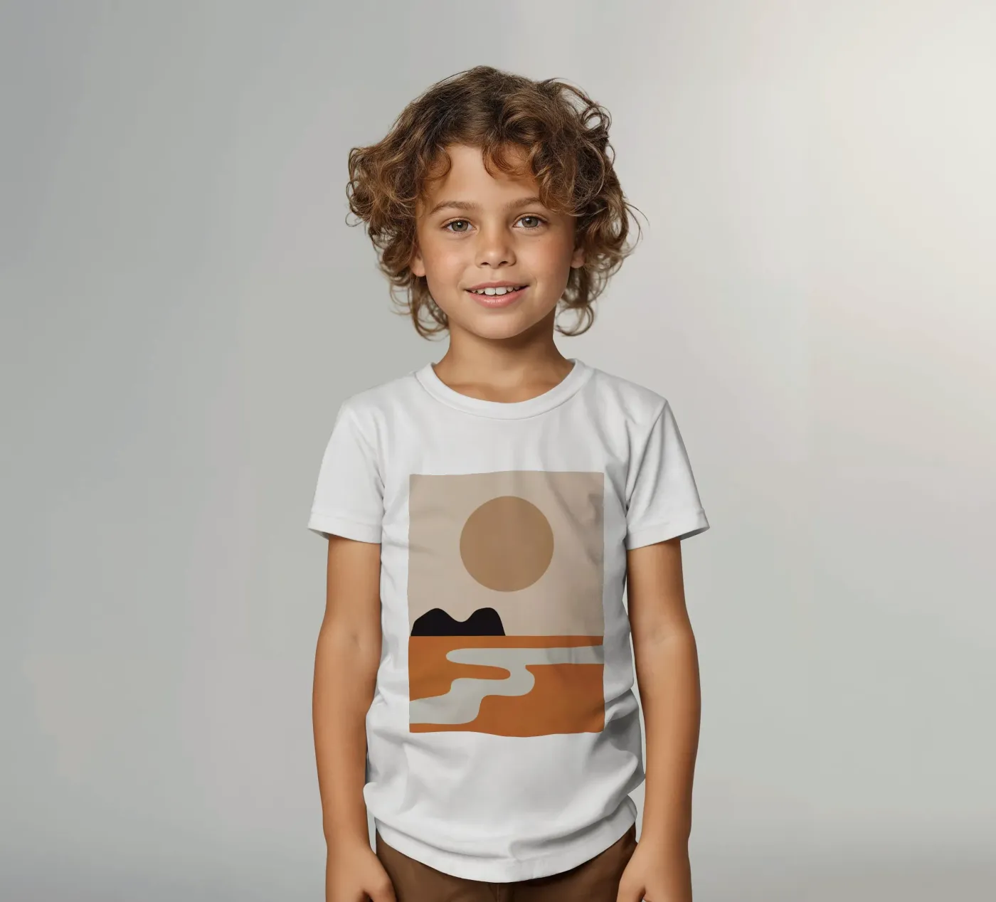 Sun t-shirt bambini da ThingDesign