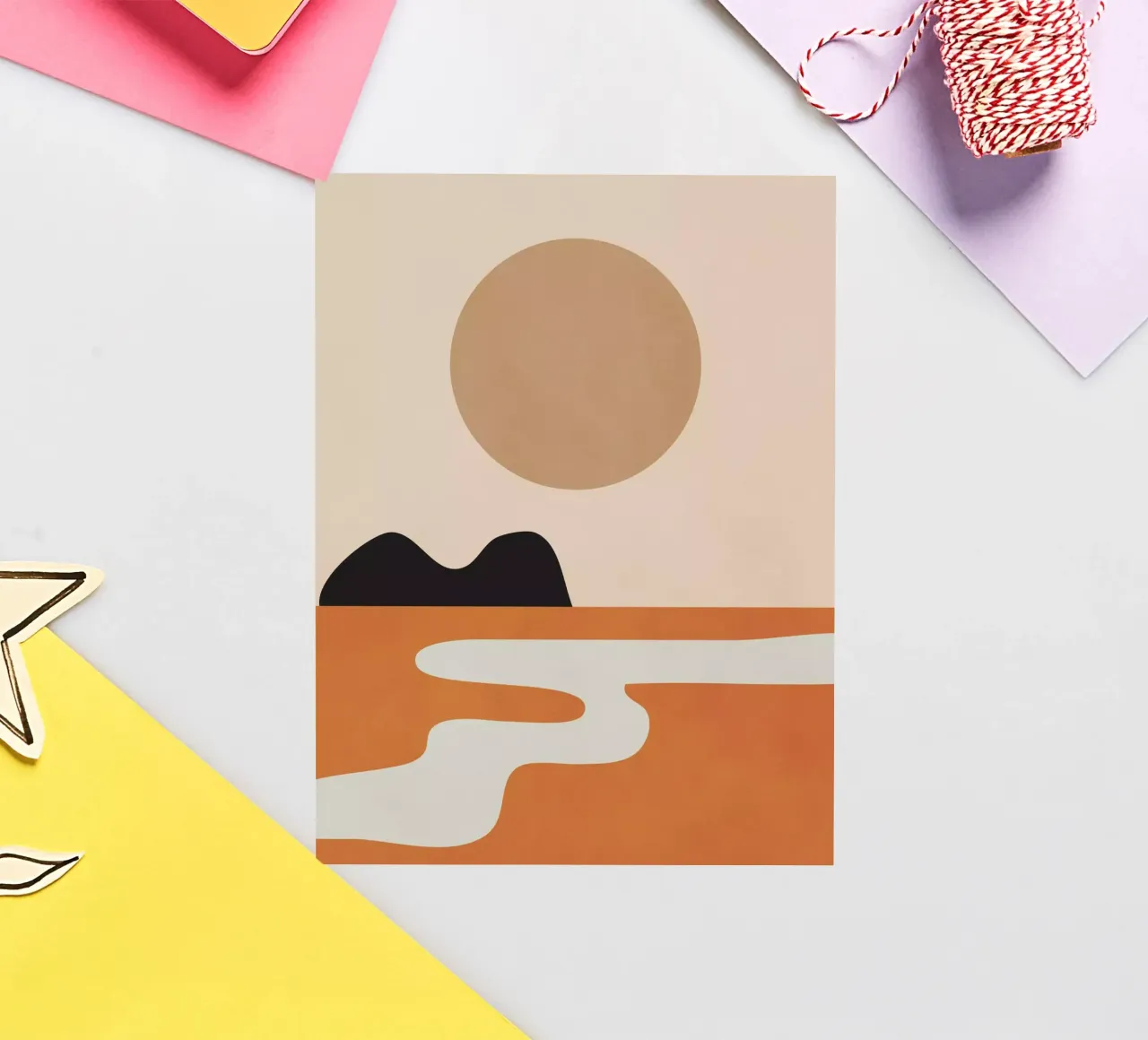 Sun sticker by ThingDesign