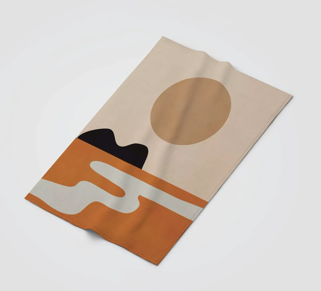 Sonne Fleecedecke von ThingDesign