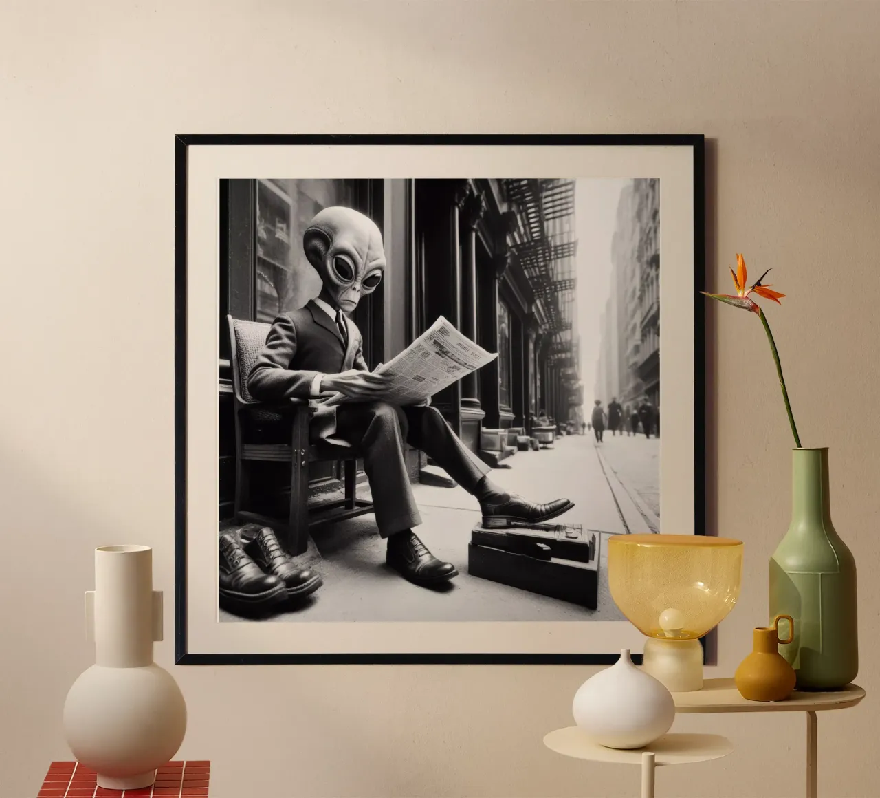 Shine poster da Art Unleashed