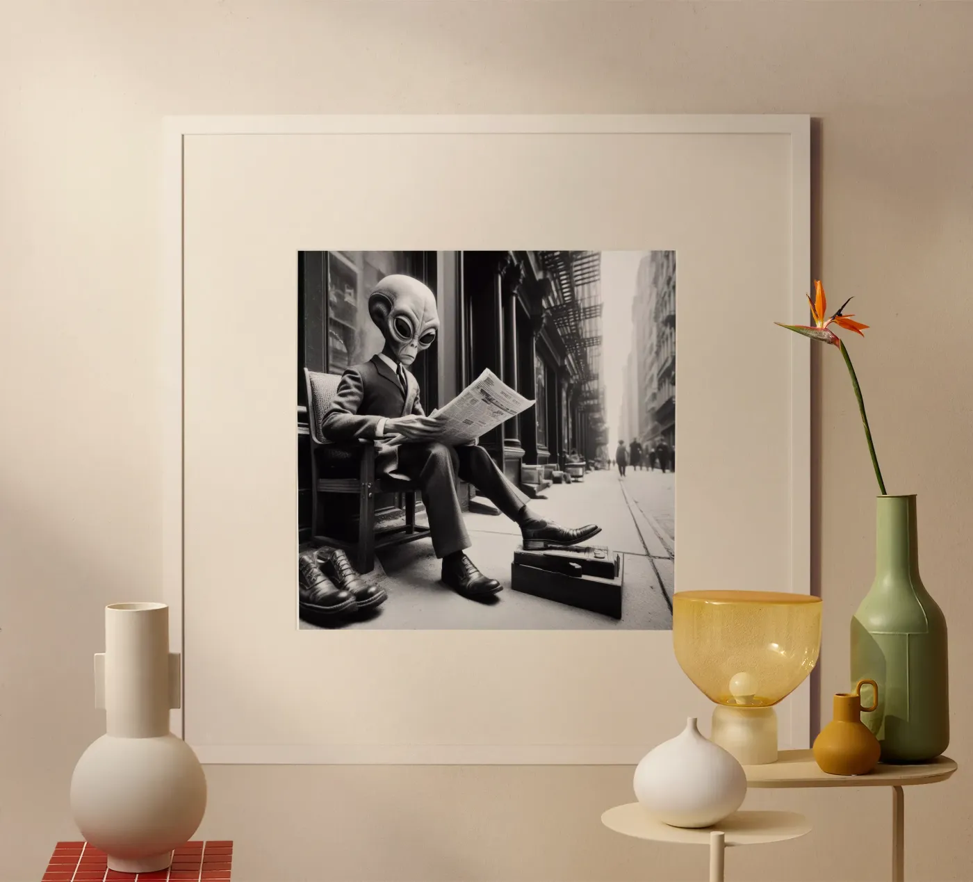 Shine Poster von Art Unleashed