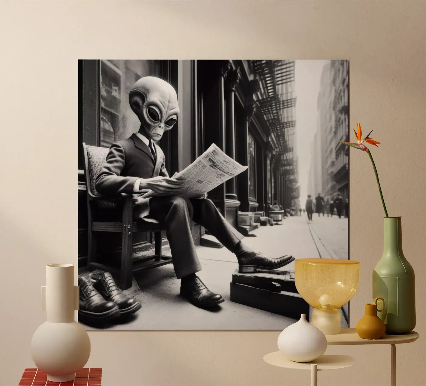 Shine Poster von Art Unleashed