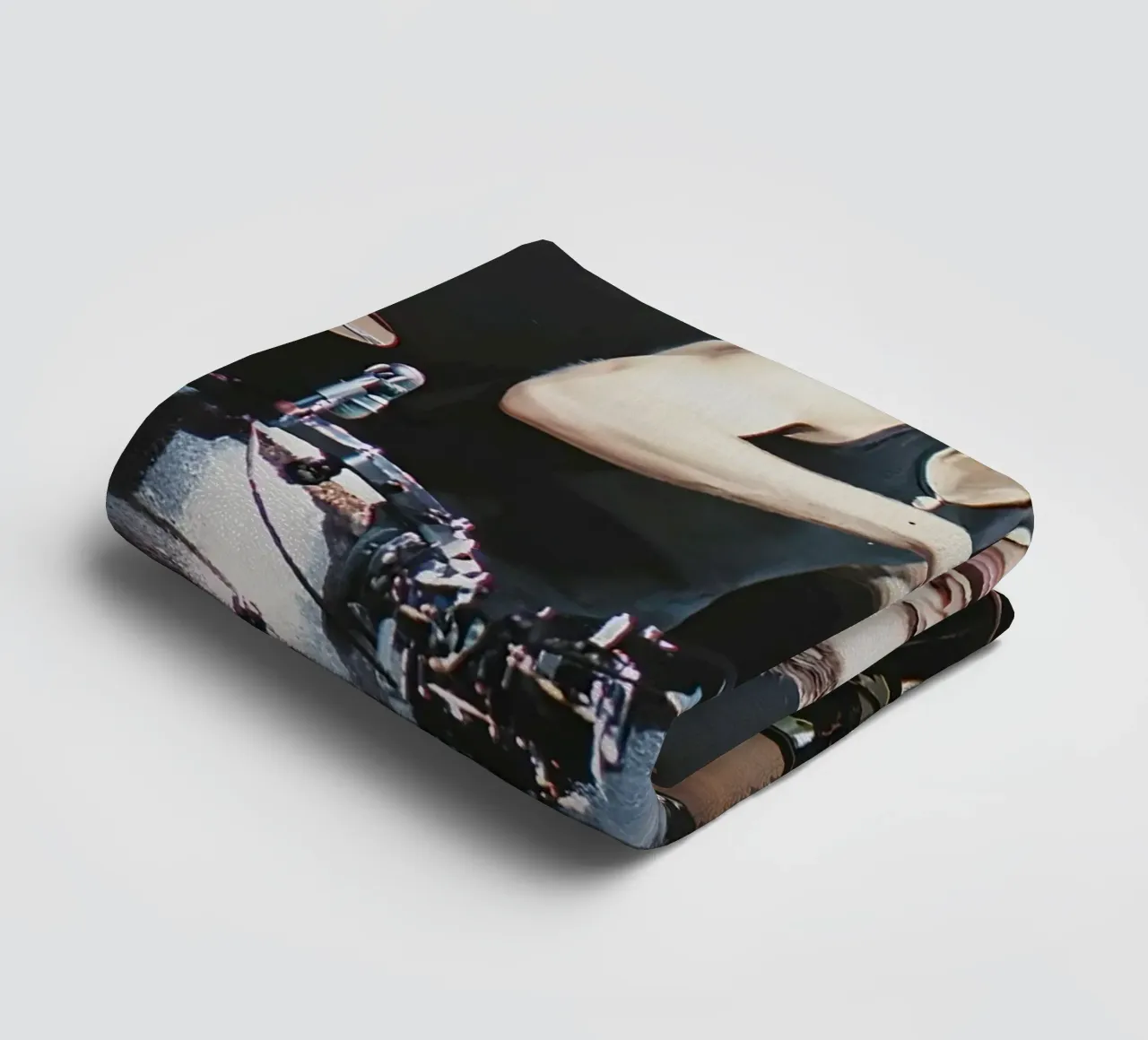 Lars Ulrich asciugamano da bagno da Low poly art