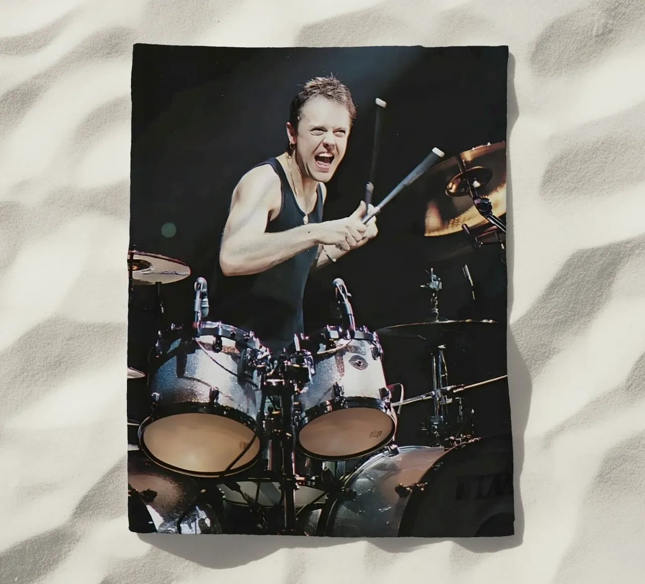 Lars Ulrich telo mare da Low poly art