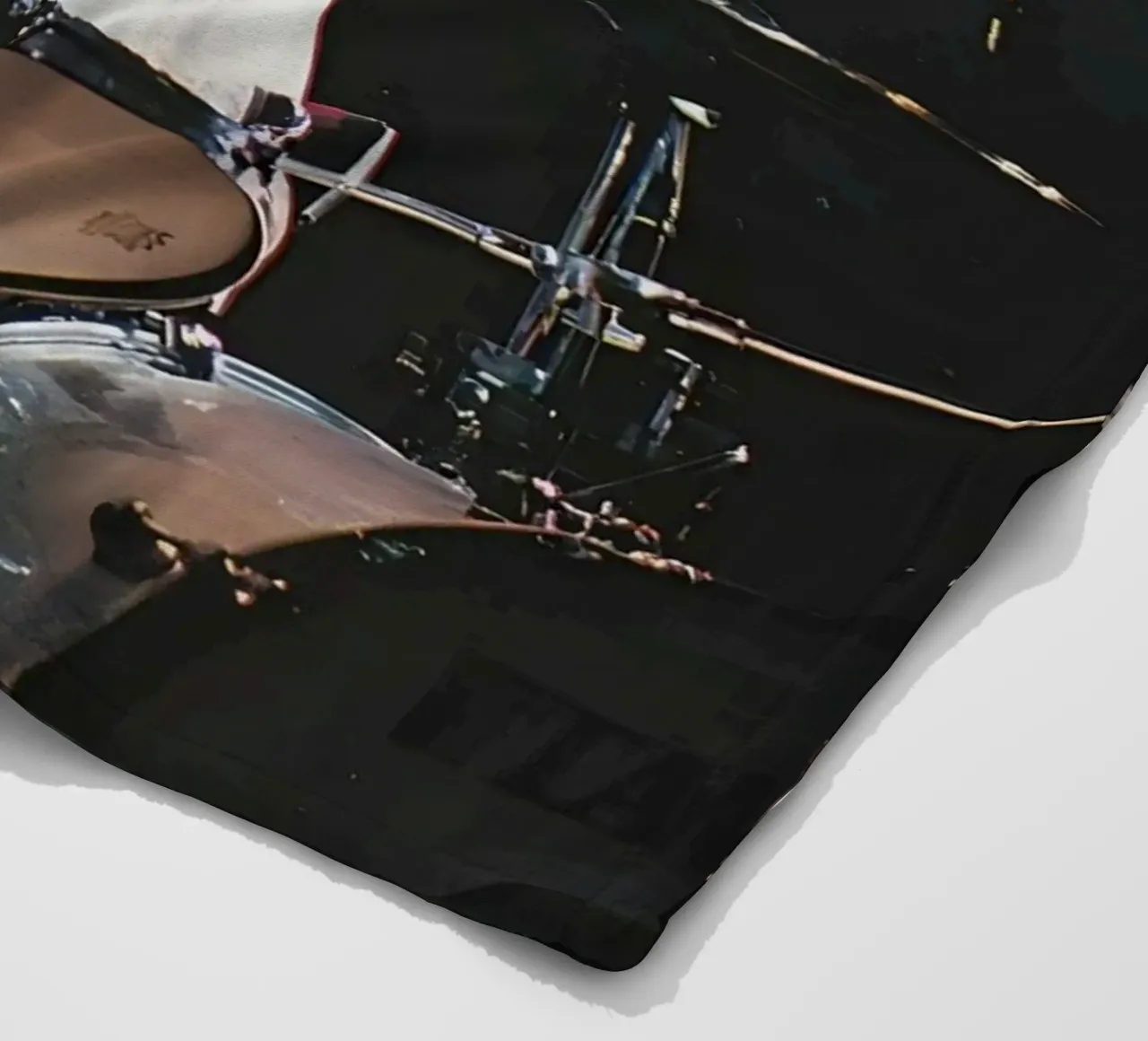 Lars Ulrich coperta in pile da Low poly art