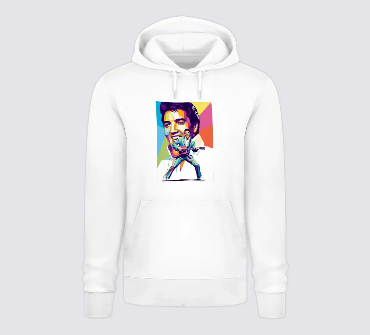 Re Elvis felpa con cappuccio da Hantamrata