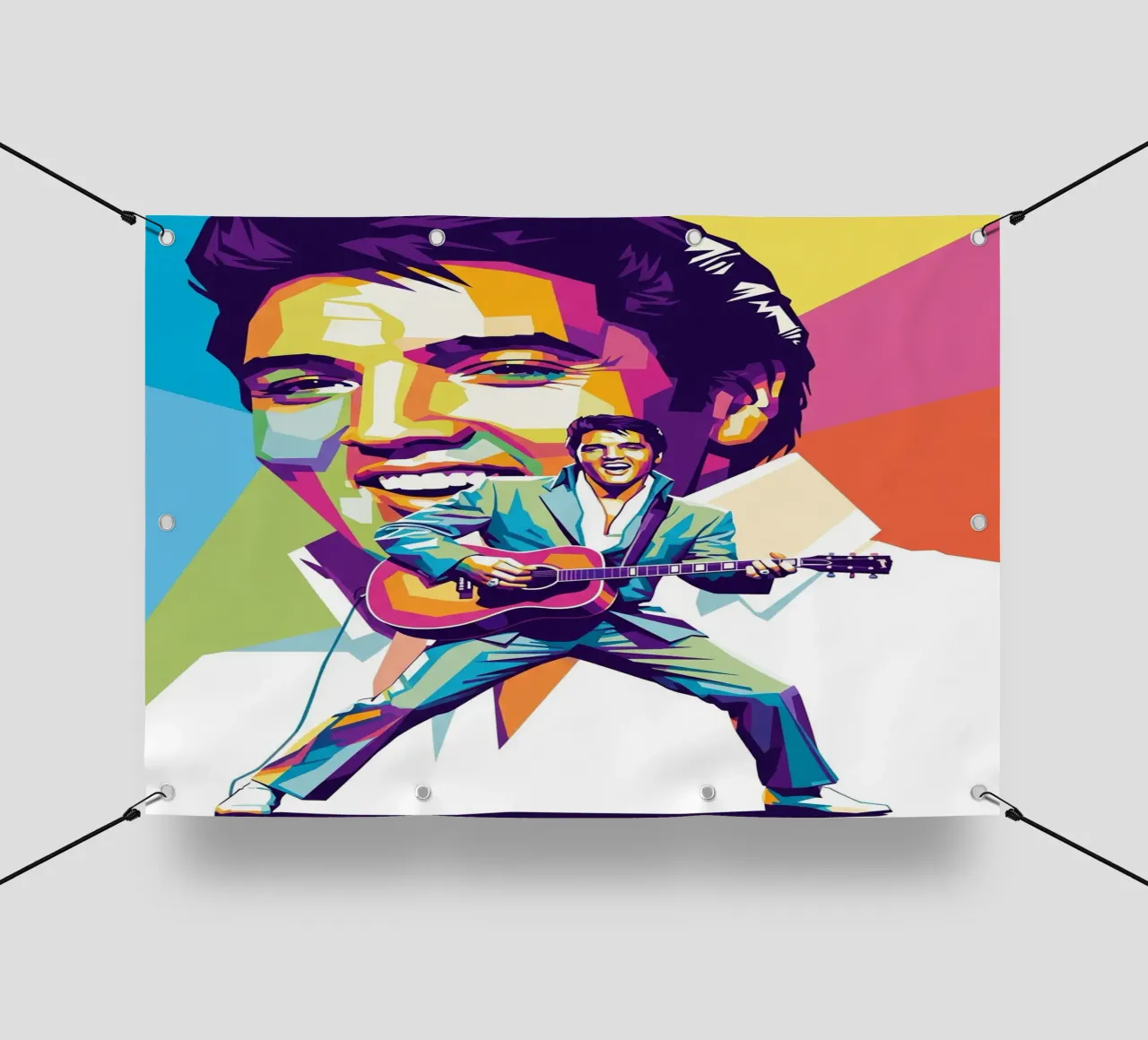 Re Elvis telo in pvc da Hantamrata