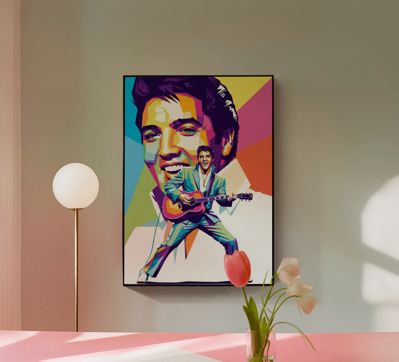 Re Elvis plexiglass da Hantamrata