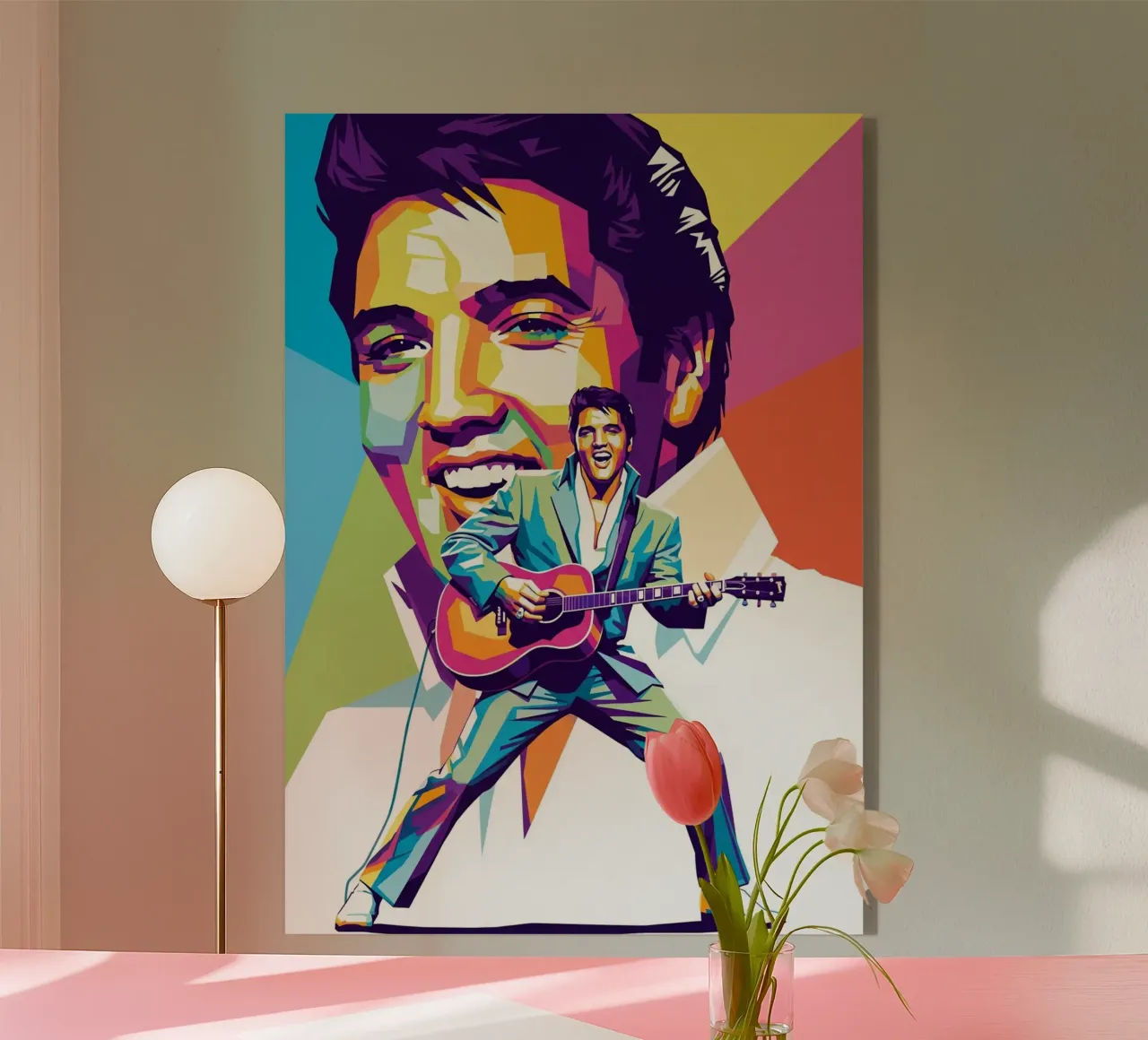 Re Elvis plexiglass da Hantamrata