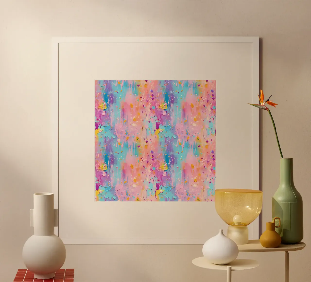 Schizzi di vernice Pennellate di pittura 11 poster da Yaso Design Paint